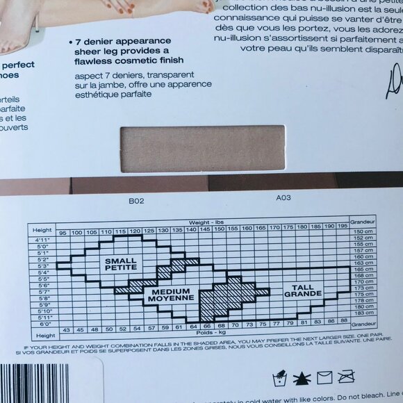 Donna Karan Hosiery,  A01, 0A069, Toeless Control Top Size : S - Picture 3 of 5